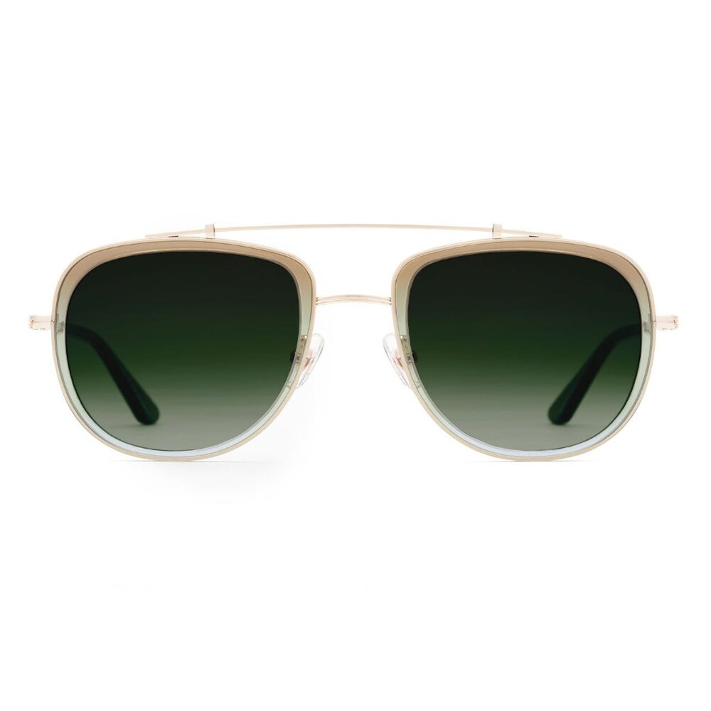 KREWE Eyewear | BRETON - Matcha + Pine Polarized